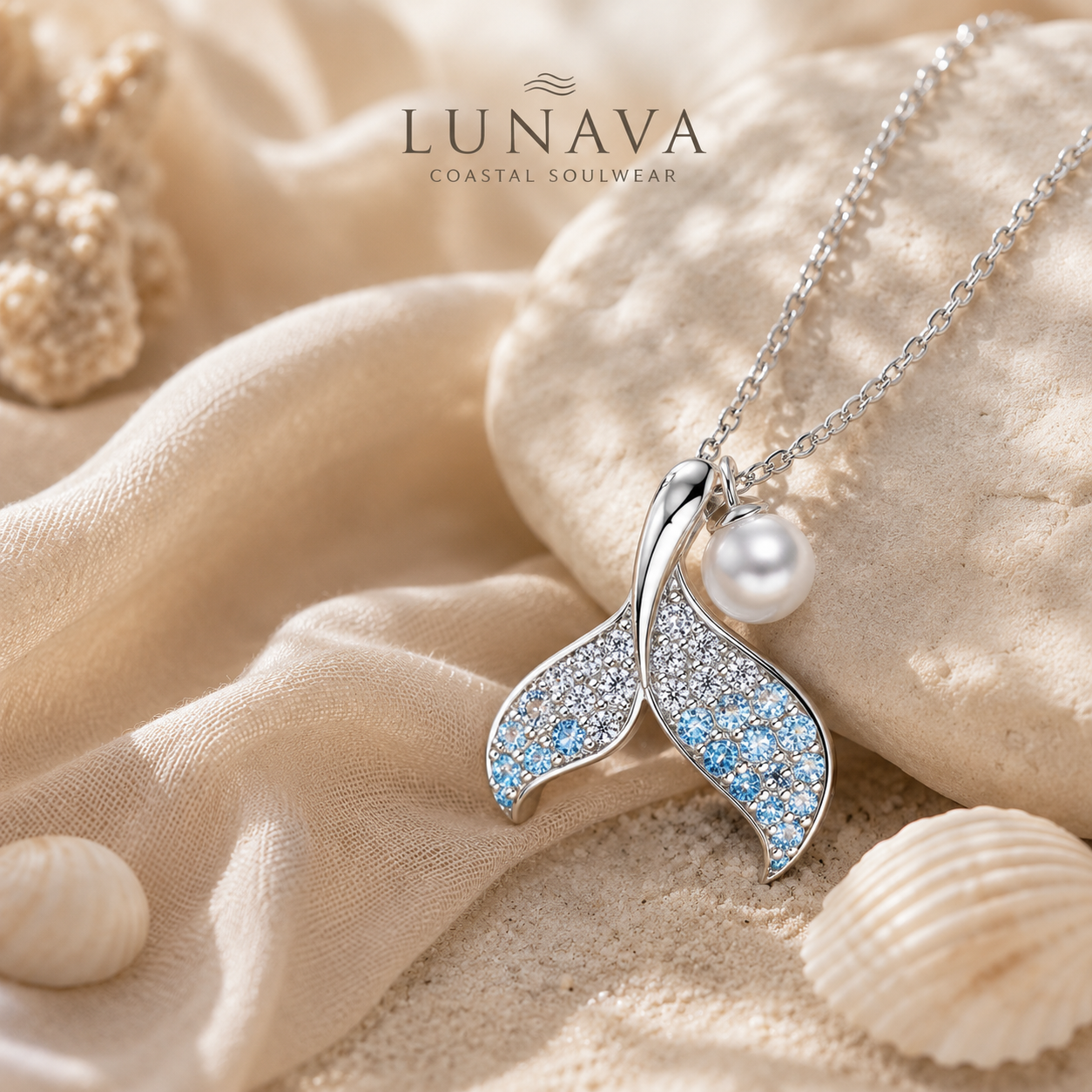 Ocean's Secret Pearl Necklace 🧜‍♀️