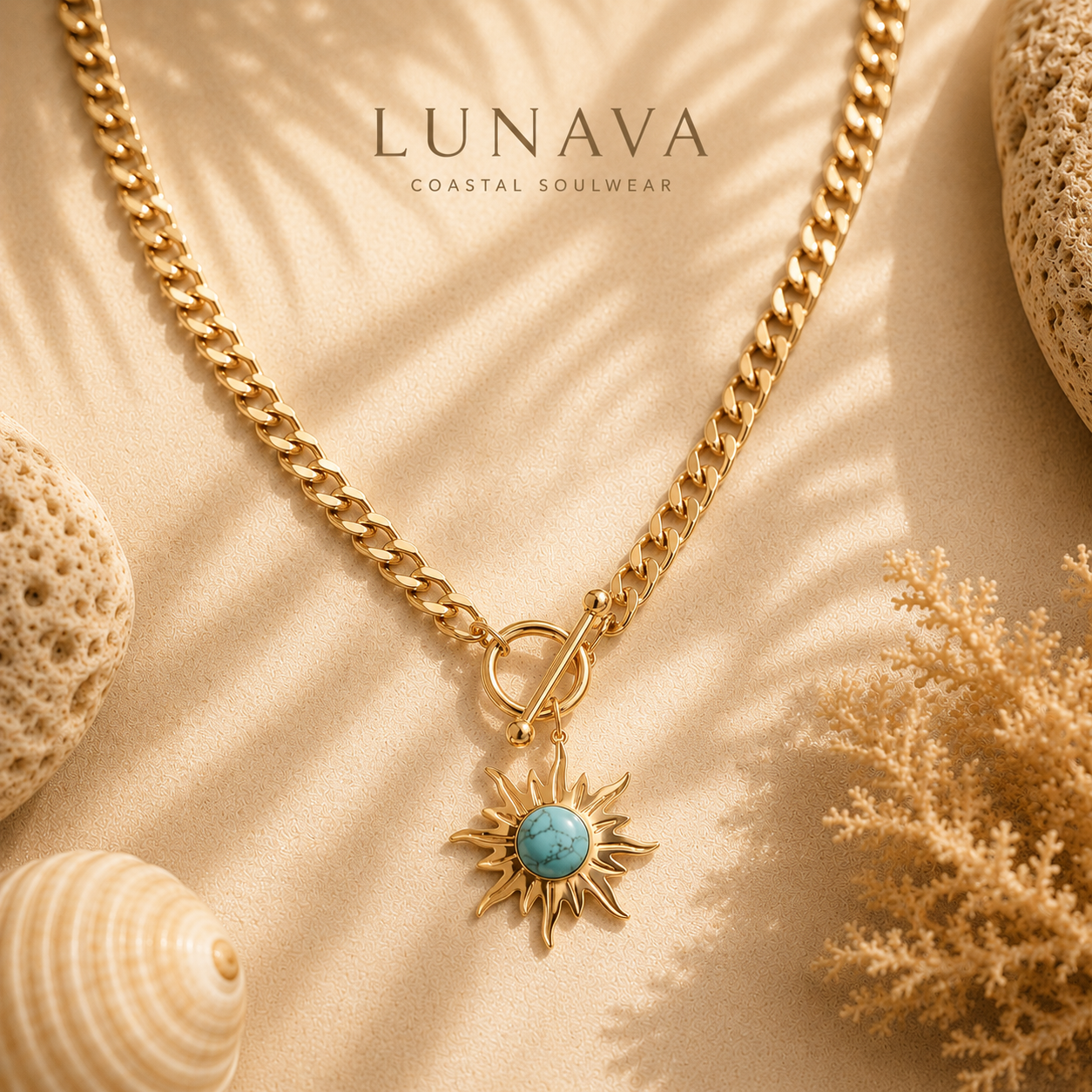💙 Azure Sun - Kette