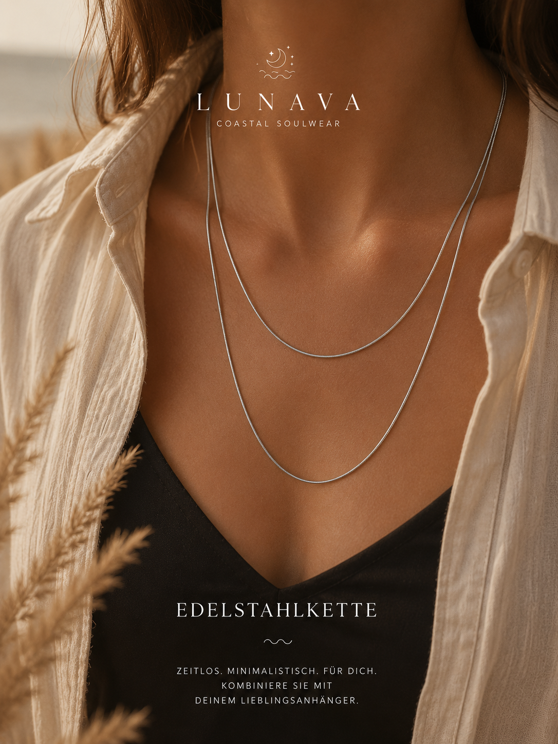 Beyond the Waves 🐋 – Wal-Anhänger aus Edelstahl