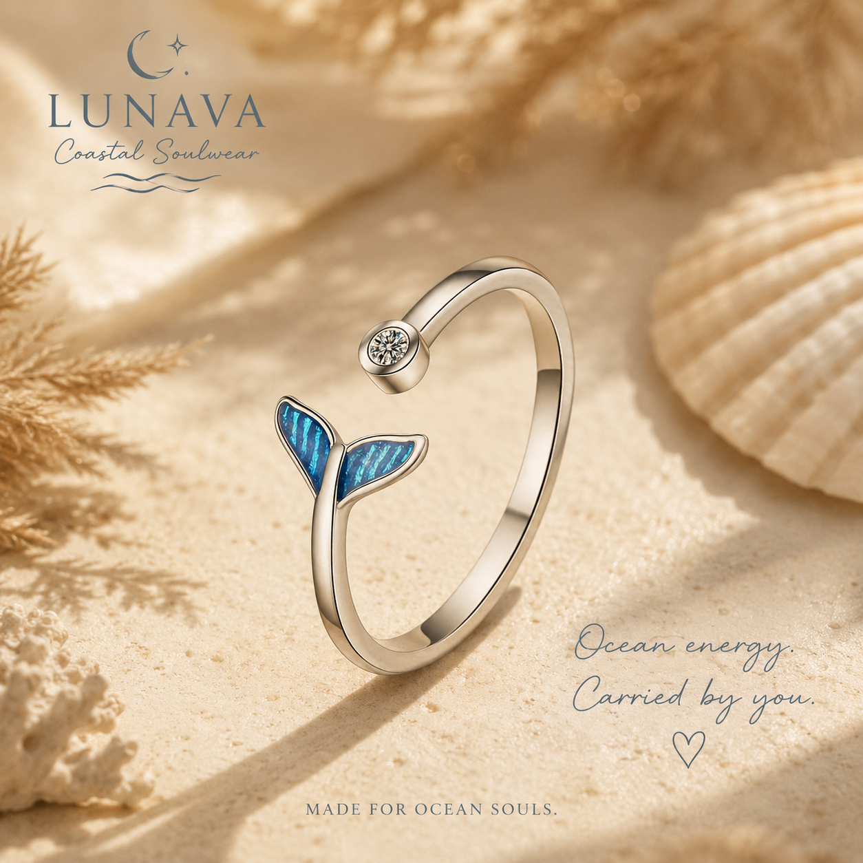 Tides of Blue 🐋 – Schmuck inspiriert vom Meer