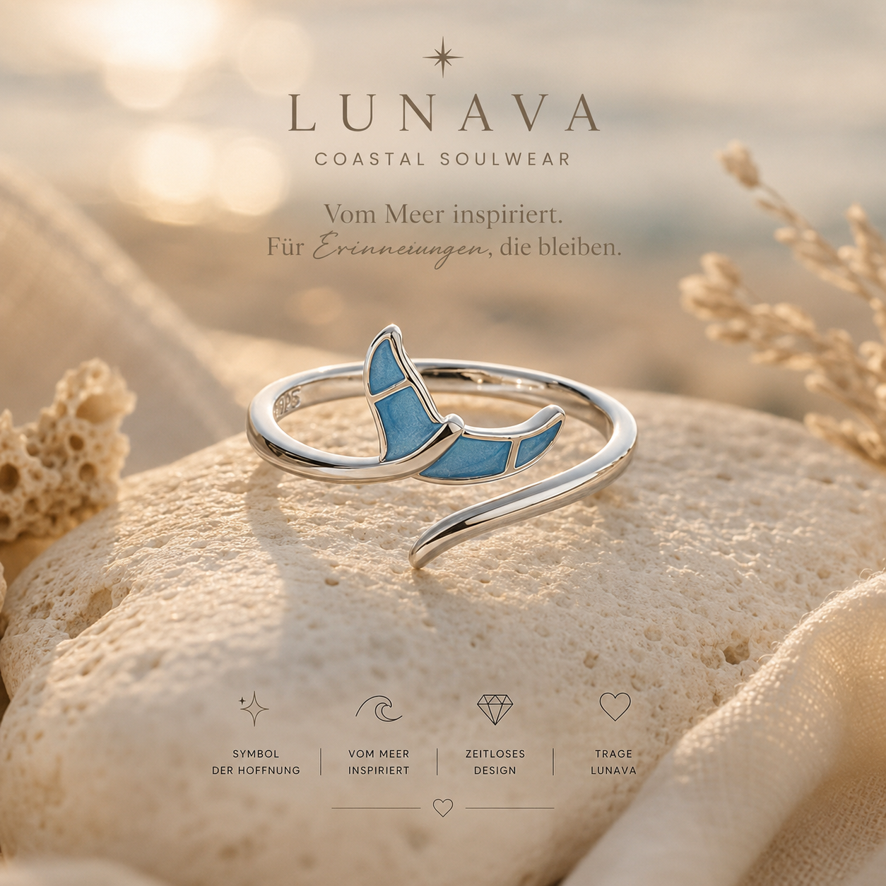 Tides of Blue 🐋 – Schmuck inspiriert vom Meer
