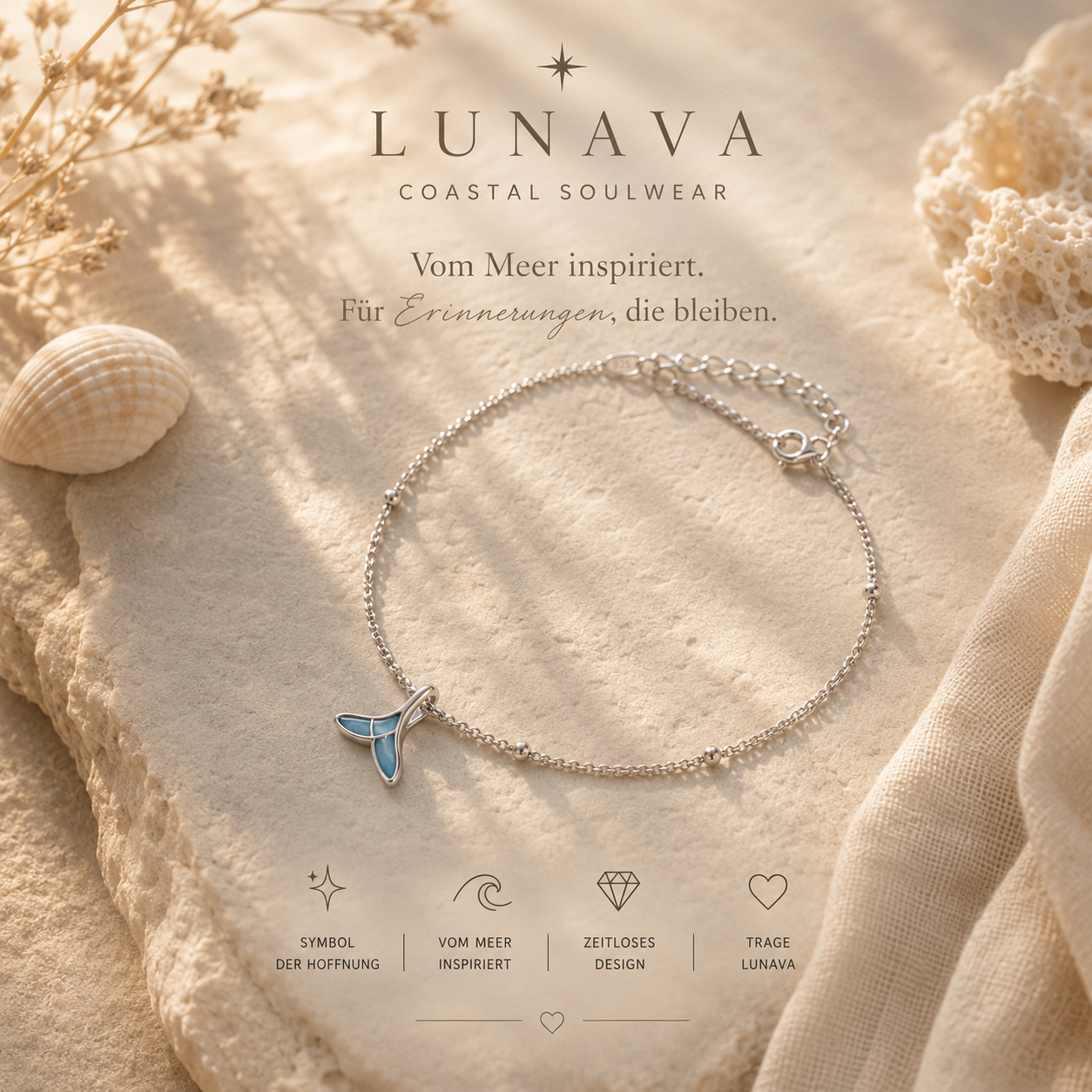 Tides of Blue 🐋 – Schmuck inspiriert vom Meer