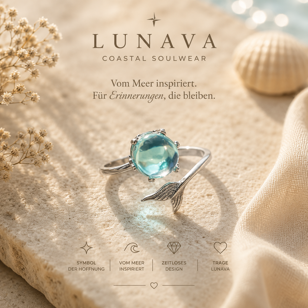 Tides of Blue 🐋 – Schmuck inspiriert vom Meer