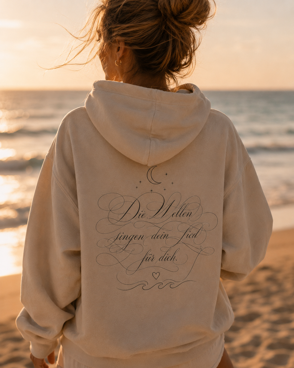 Soft Horizon Hoodie - Die Wellen singen dein Lied für dich ✨