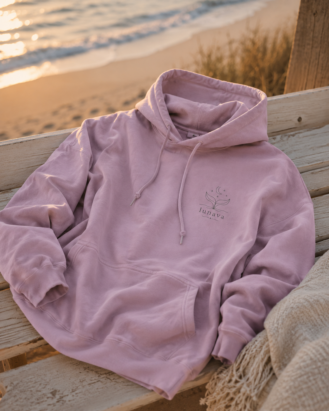 Soft Horizon Hoodie - Die Wellen singen dein Lied für dich ✨