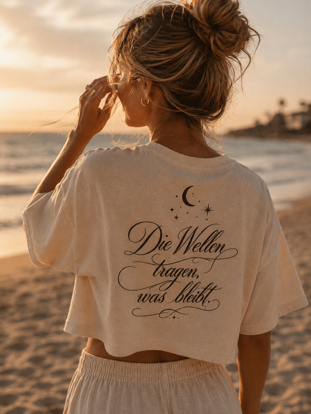 Die Wellen tragen, was bleibt - Oversized Tee ✨
