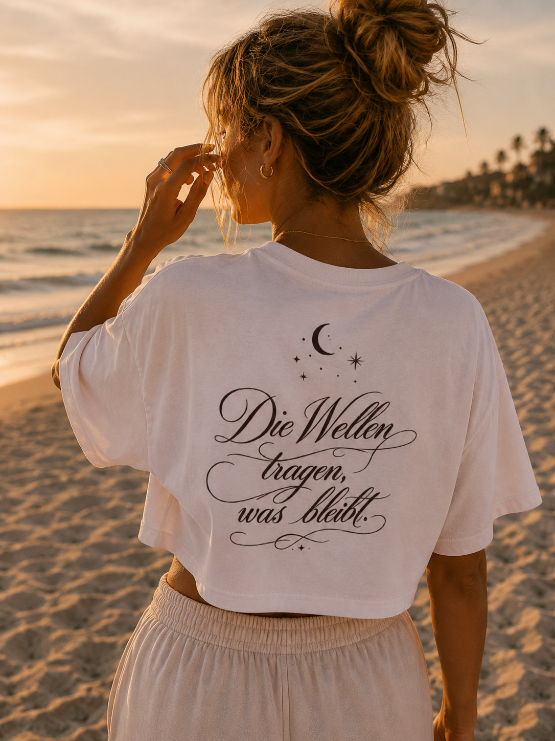 Die Wellen tragen, was bleibt - Oversized Tee ✨