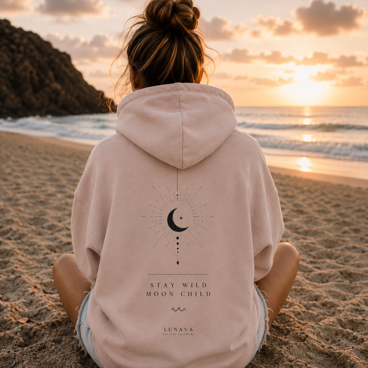🌙 Wild Child Heavyweight Hoodie
