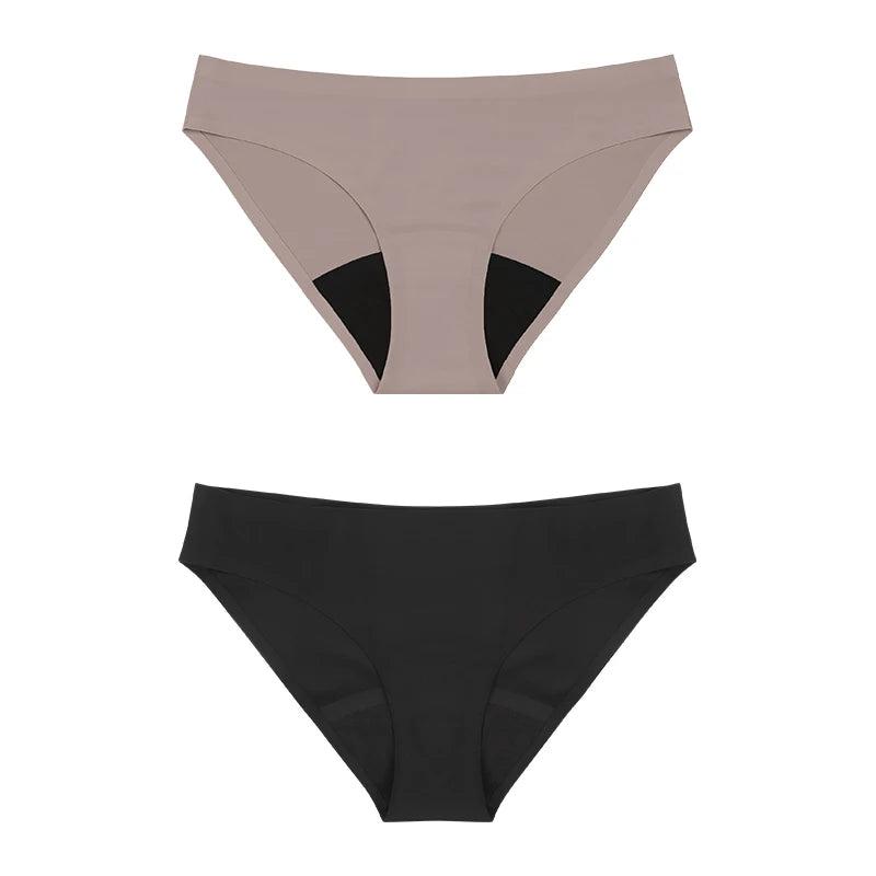 Leopard Menstruations-Slip für Damen – Auslaufsicher & Wiederverwendbar