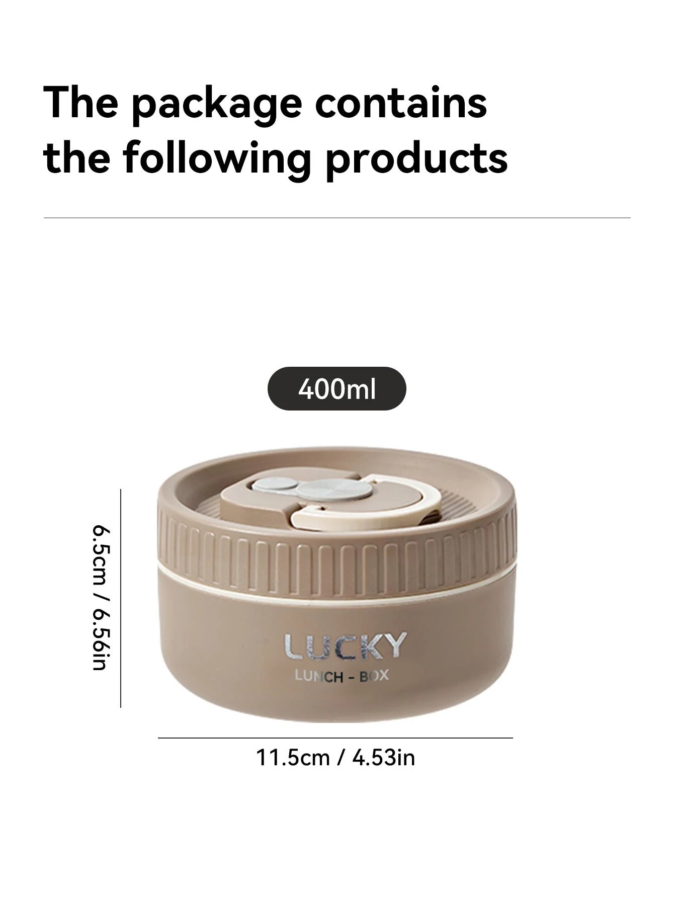 Bento-Lunchbox-Set – Tragbarer Isolierter Lunchbehälter