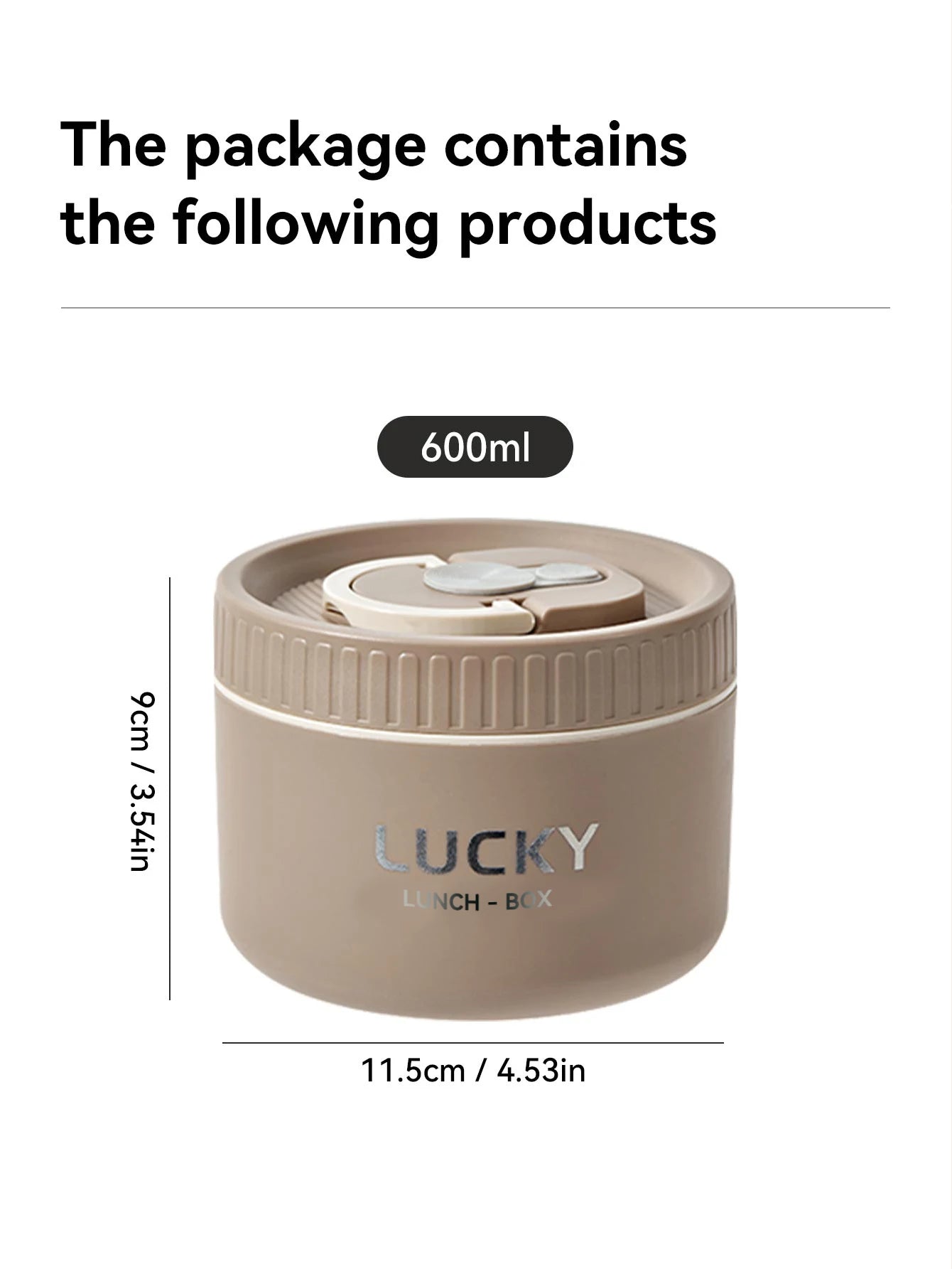 Bento-Lunchbox-Set – Tragbarer Isolierter Lunchbehälter