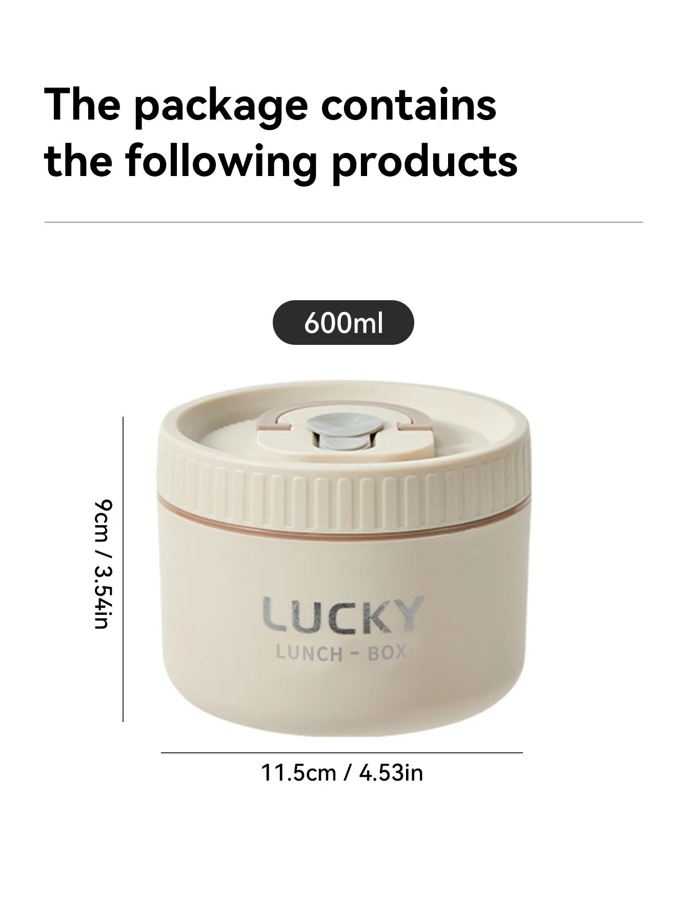 Bento-Lunchbox-Set – Tragbarer Isolierter Lunchbehälter