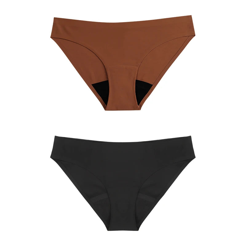 Leopard Menstruations-Slip für Damen – Auslaufsicher & Wiederverwendbar