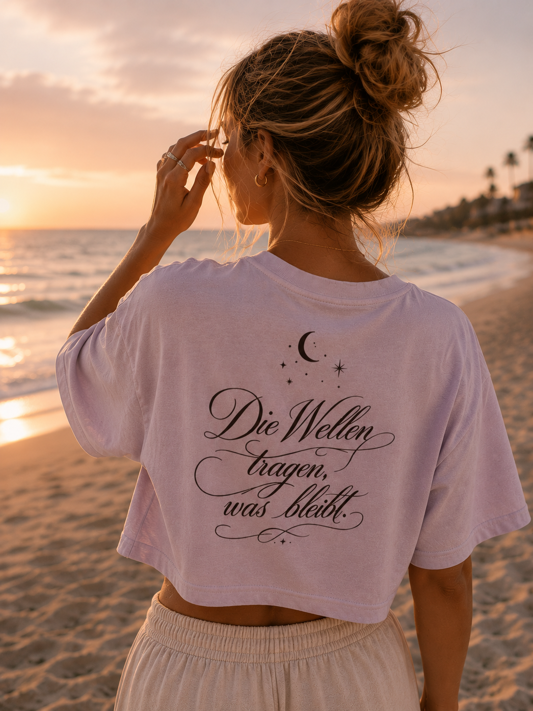 Die Wellen tragen, was bleibt - Oversized Tee ✨